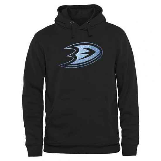 Men NHL Anaheim Ducks Rinkside Pond Hockey Pullover Hoodie Black